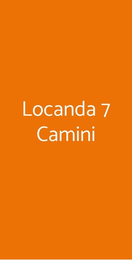 Locanda 7 Camini, Verona