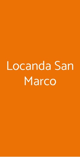 Locanda San Marco, Torri del Benaco