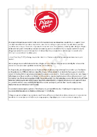 Pizza Hut Academias