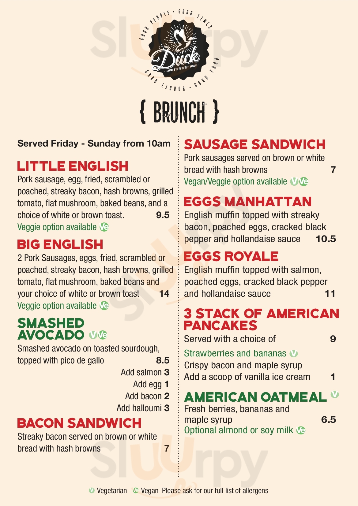 Main Menu - The Duck