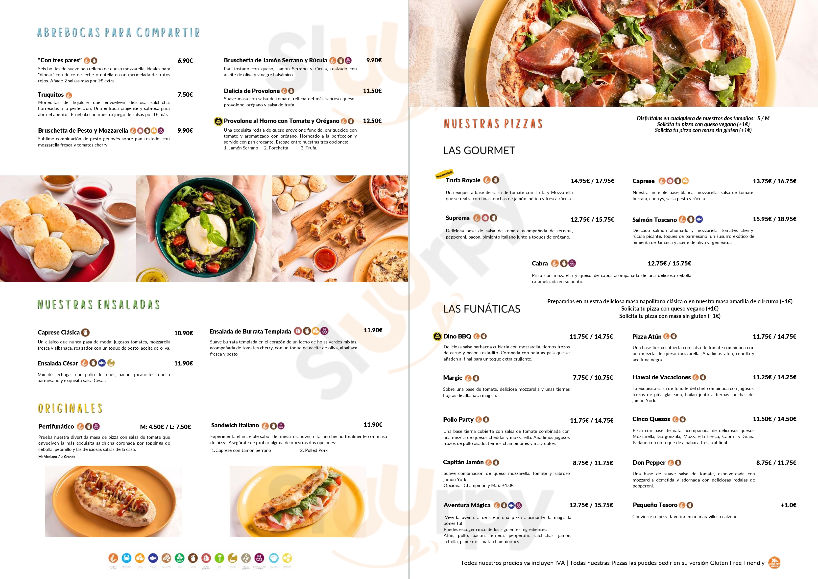 Pizza & Fun Alcalá de Henares Menu - 1