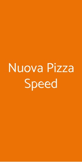 Nuova Pizza Speed‎, San Martino Buon Albergo