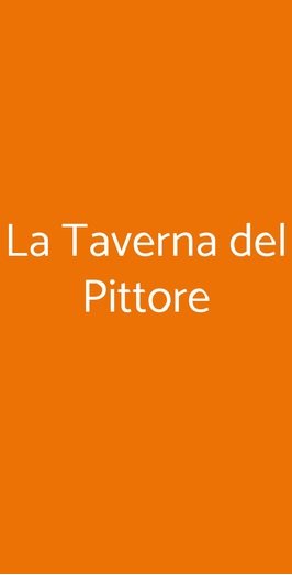 La Taverna Del Pittore, Bolgheri