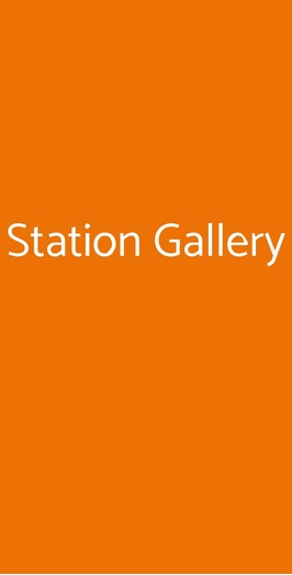 Station Gallery, Castiglioncello