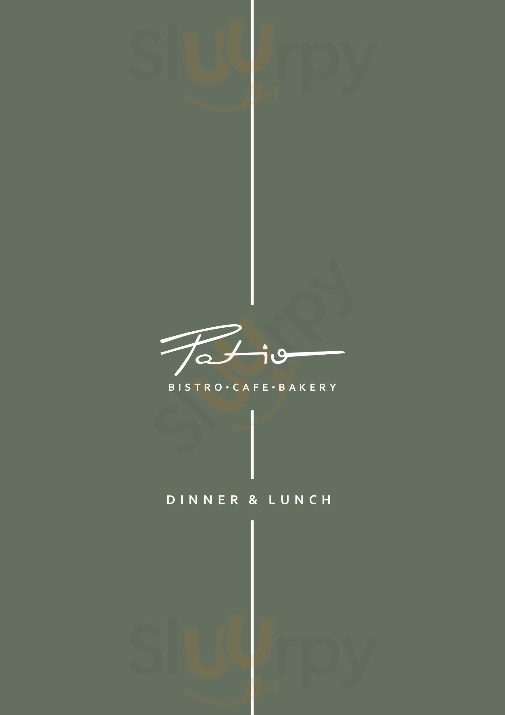 Patio - Bistro • Cafe • Bakery Bucharest Menu - 1