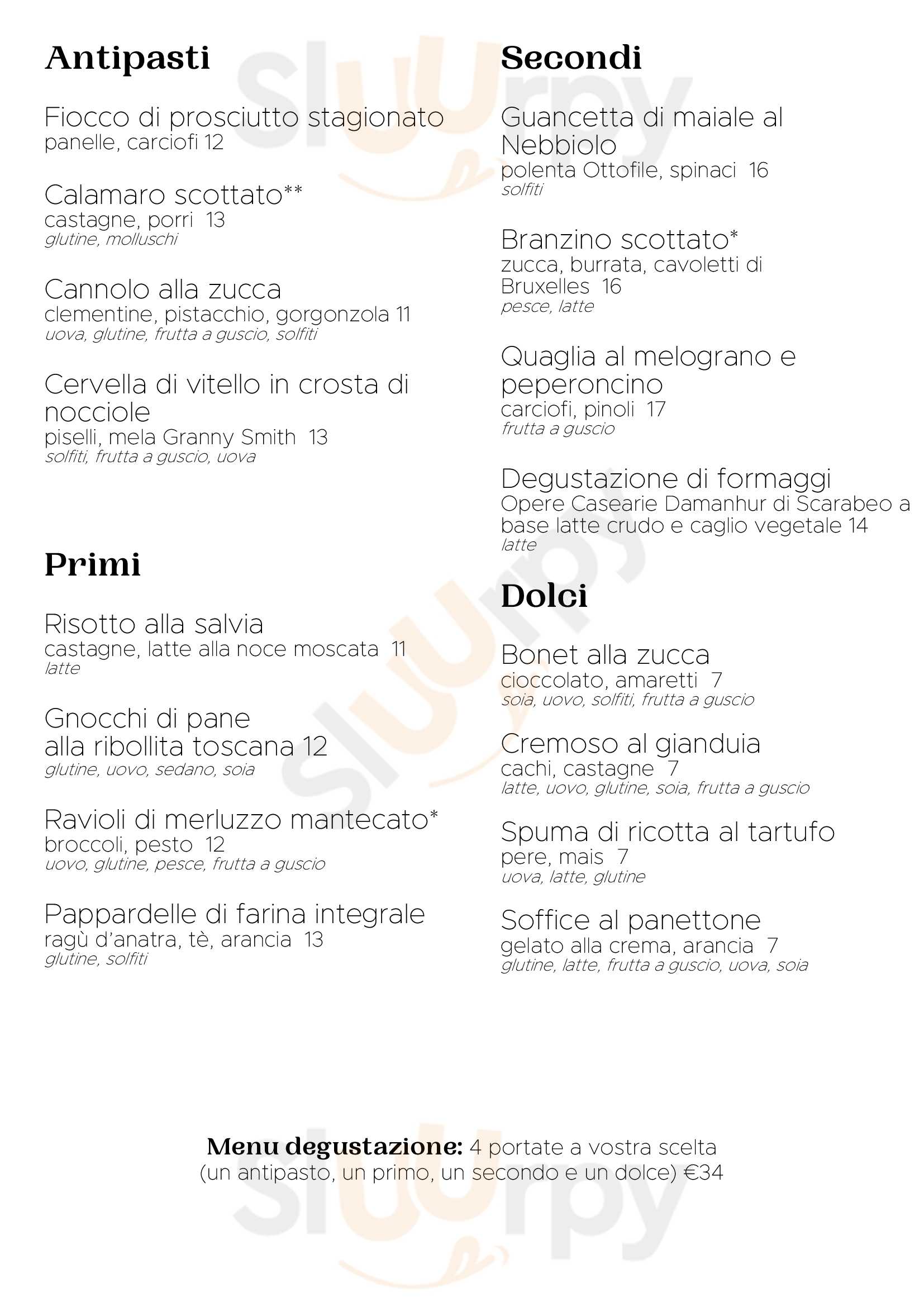 Casa Del Conte Romano Canavese Menu - 1