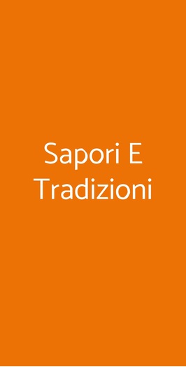 Sapori E Tradizioni, Verona