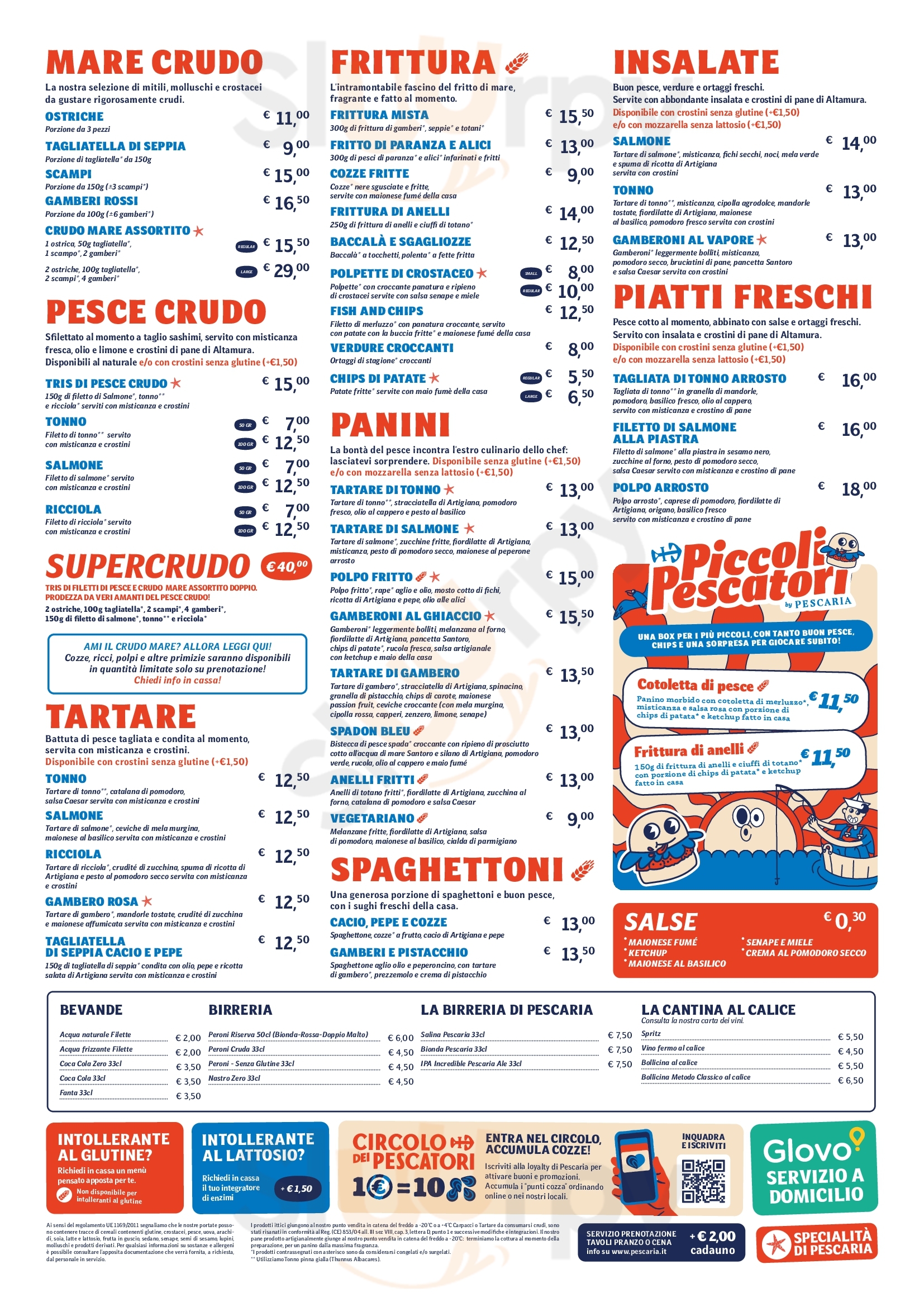 Pescaria - Trani Trani Menu - 1