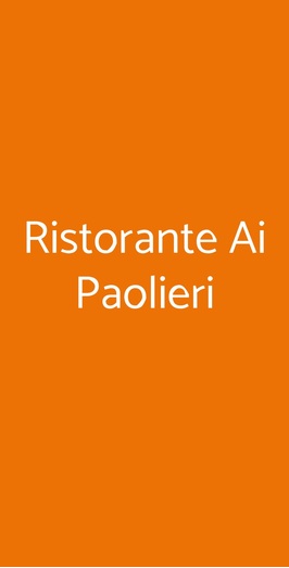 Ai Paolieri, Quercianella