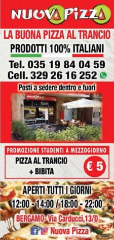 Pizzeria Al Trancio Nuova Pizza, Bergamo