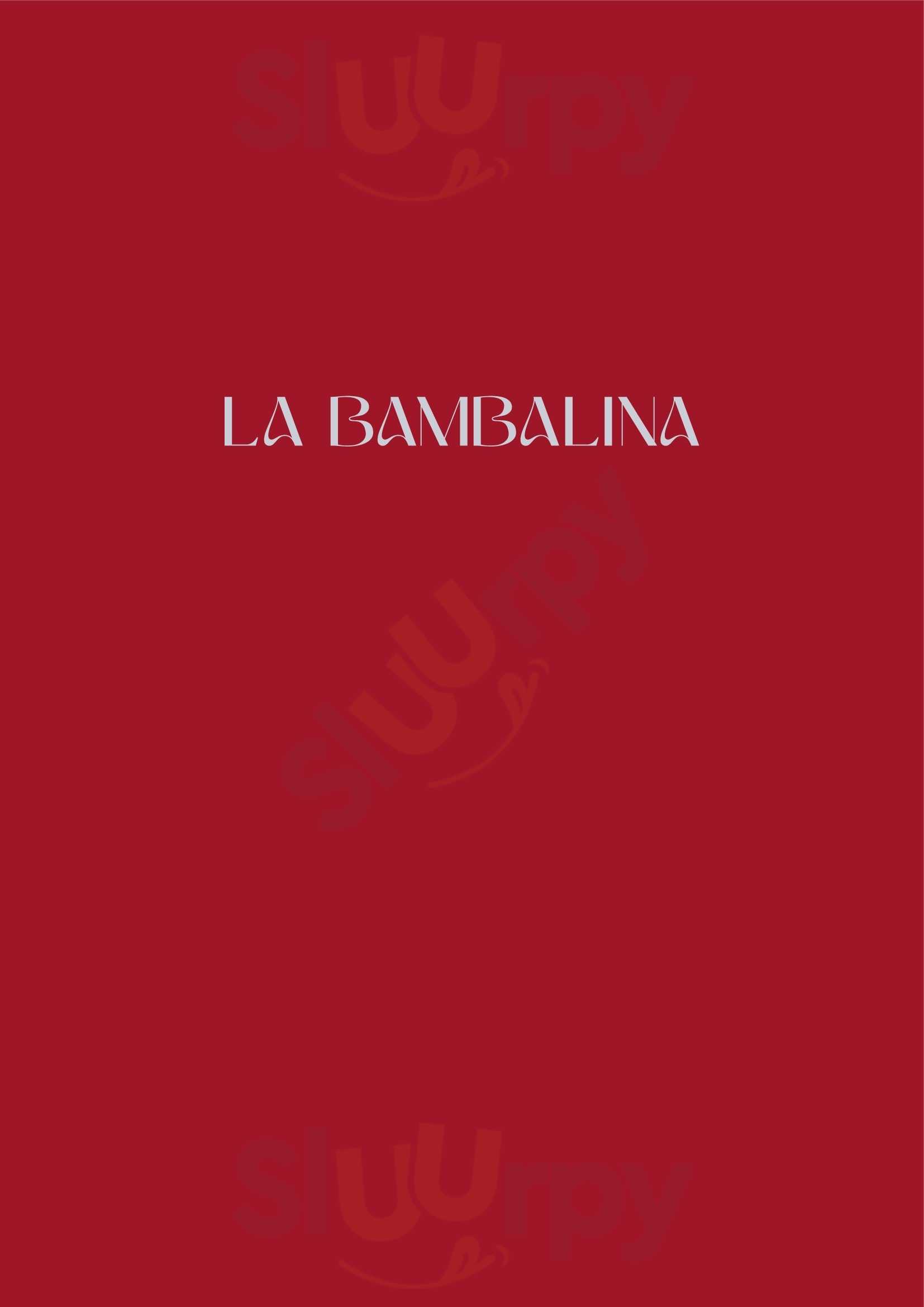 Main Menu - La Bambalina