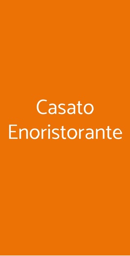 Casato Ristorante, Siena