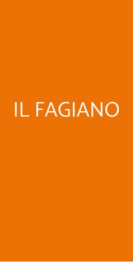 Il Fagiano, Imola