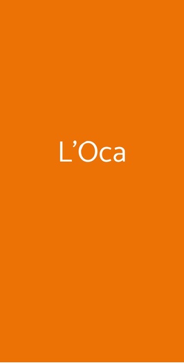 L'oca, Bologna