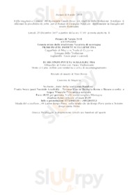 Menu natale 2018