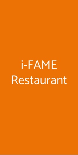 I-fame Restaurant, Rimini