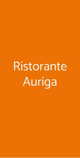 Ristorante Auriga, Rivazzurra di Rimini