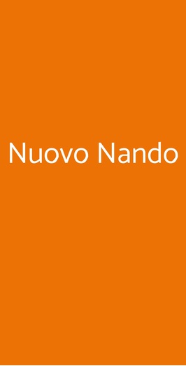 Nuovo Nando, Brescia