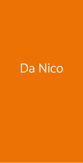 Da Nico, Lido Adriano