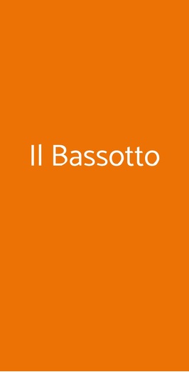 Il Bassotto, Marano sul Panaro