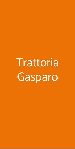 Trattoria Gasparo, Brescia