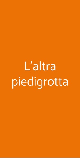 L'altra Piedigrotta, Brescia