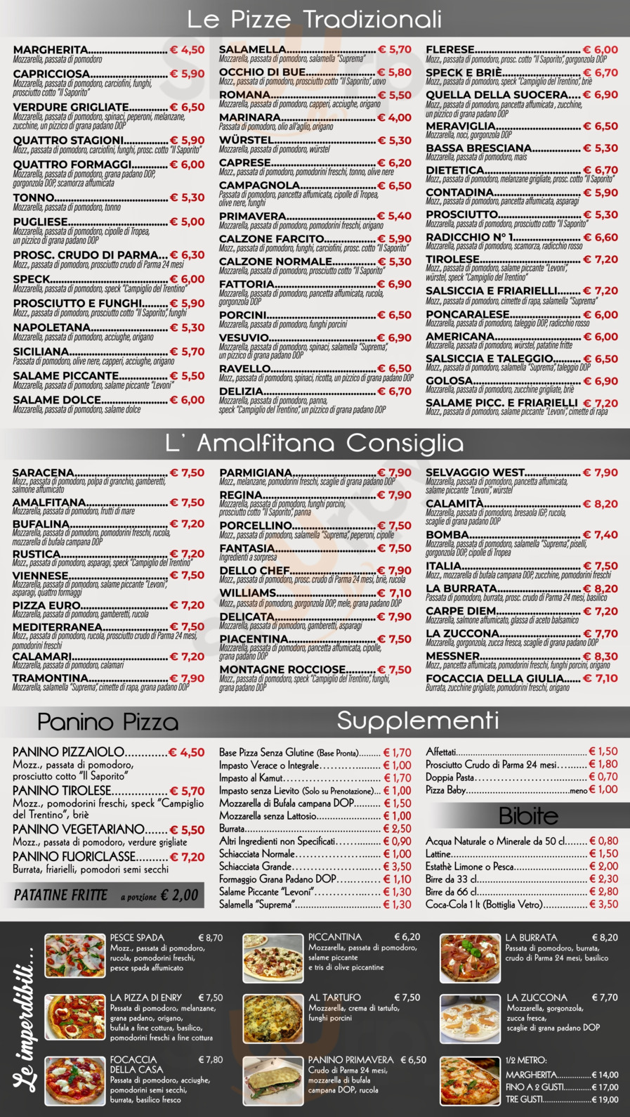 Pizzeria D'asporto L'amalfitana, Poncarale