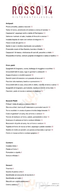 Ristorante Rosso 14, Jesolo