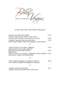 Ristorante Bella Venezia, Chioggia