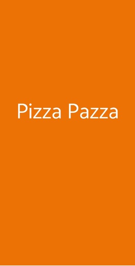 Pizza Pazza, Caorle