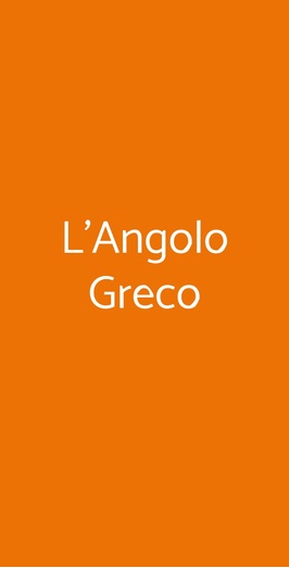 L'angolo Greco, Mestre