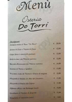 Osteria Do Torri, Venezia