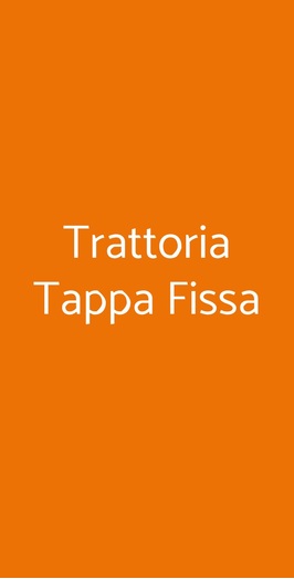 Trattoria Hotel Tappa Fissa, Vigonovo