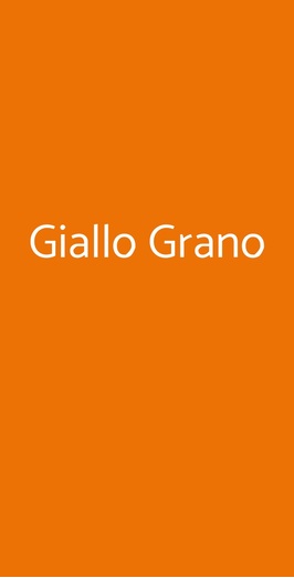 Giallo Grano, Mestre