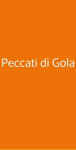 Peccati Di Gola, Jesolo