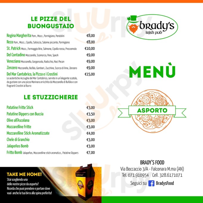 Brady's Food Irish Pub, Falconara Marittima