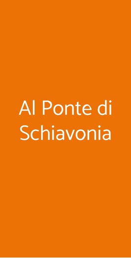 Al Ponte Di Schiavonia, Forli