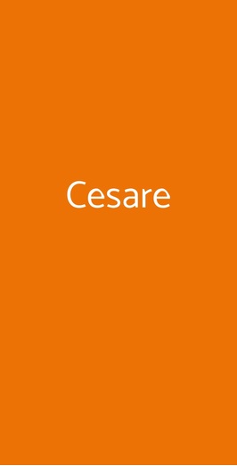 Cesare, Savignano sul Rubicone