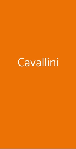 Cavallini, San Severino Marche