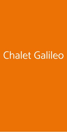 Chalet Galileo, Civitanova Marche