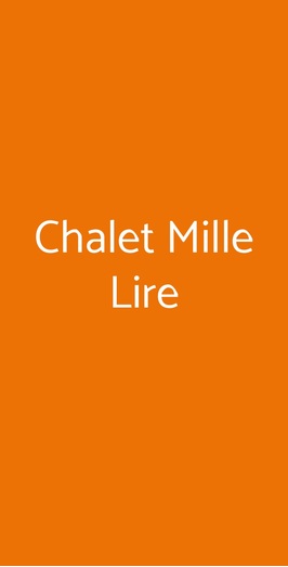 Chalet Mille Lire, Porto Recanati