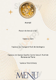 Tapioca Da Elma menu