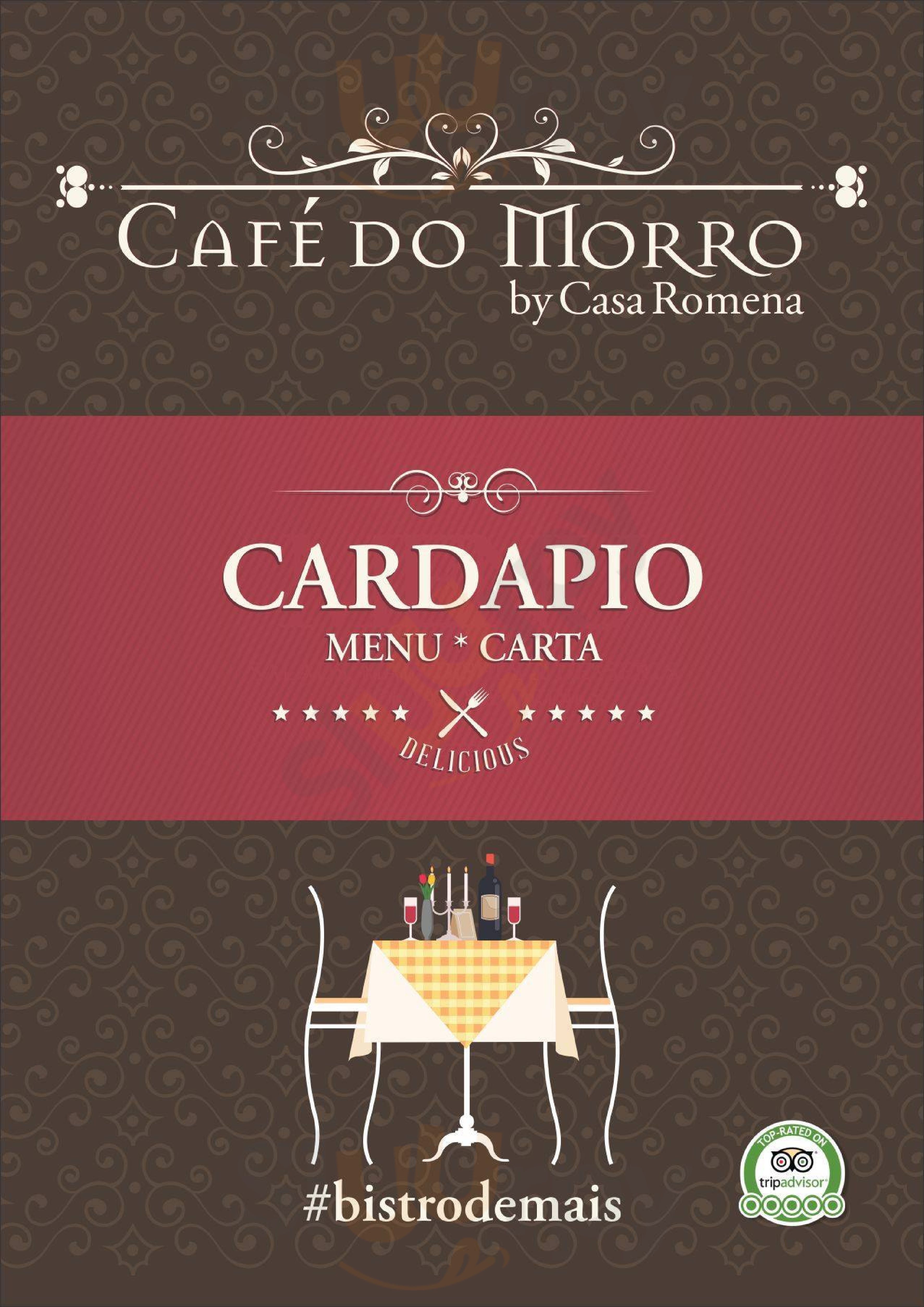 Café Do Morro Morro de São Paulo Menu - 1