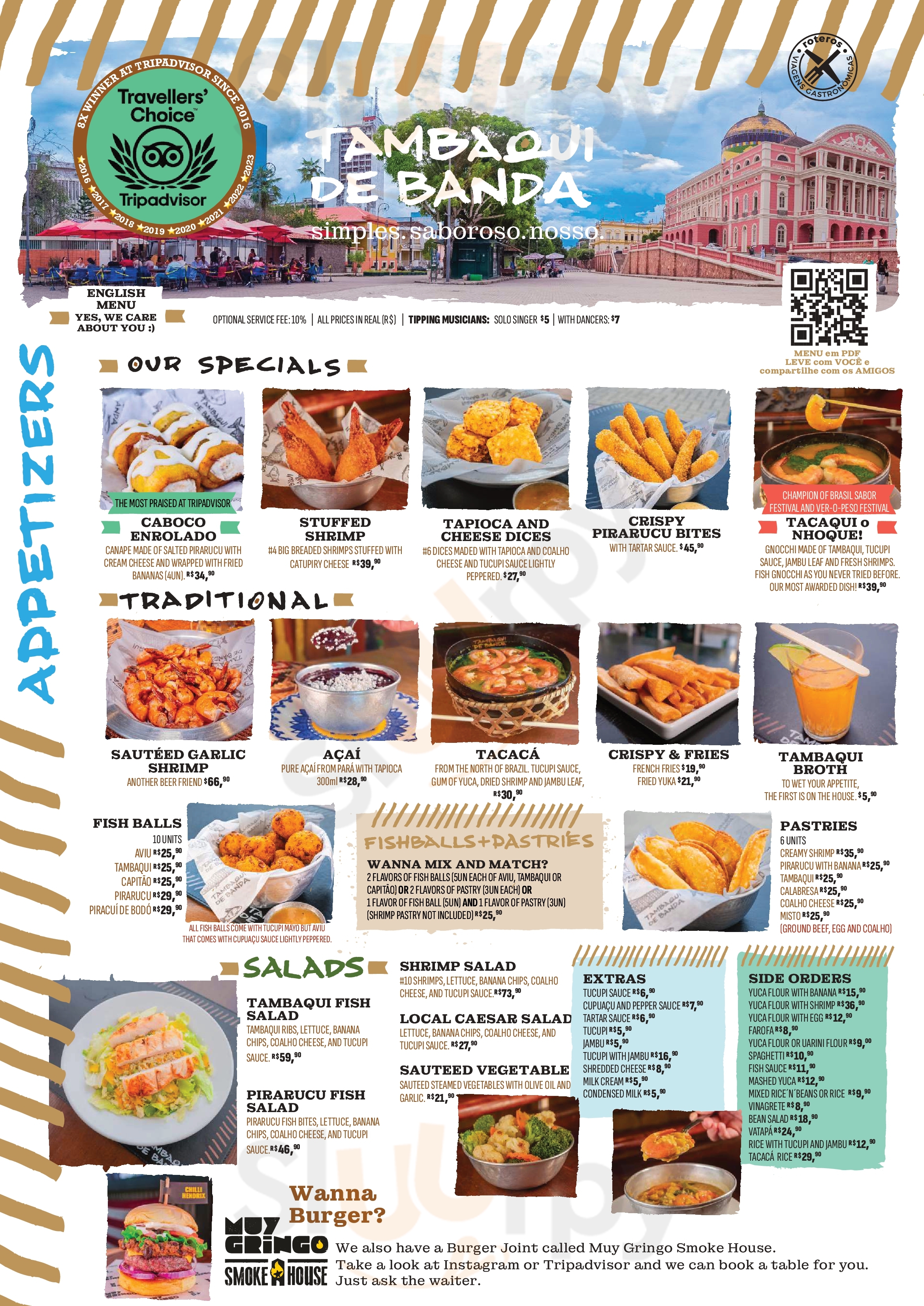 Main Menu - River's Burgers