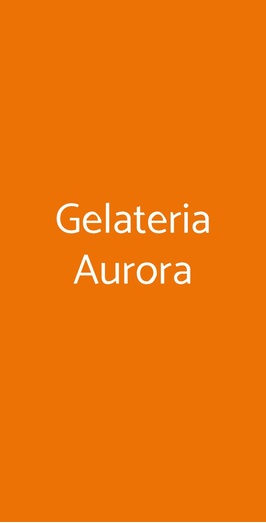 Gelateria Aurora, Pescara