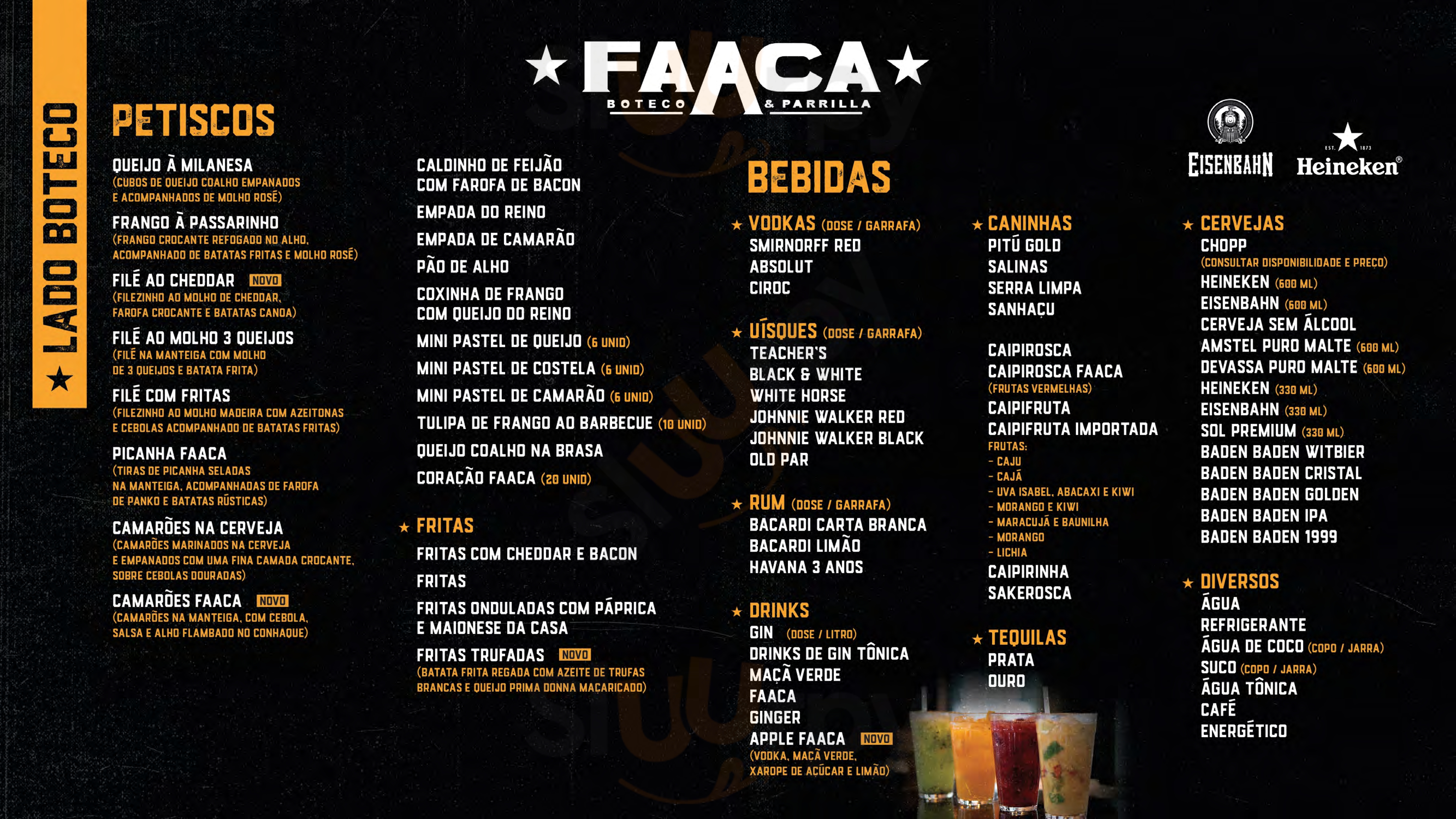 Faaca Boteco E Parrilla Recife Menu - 1