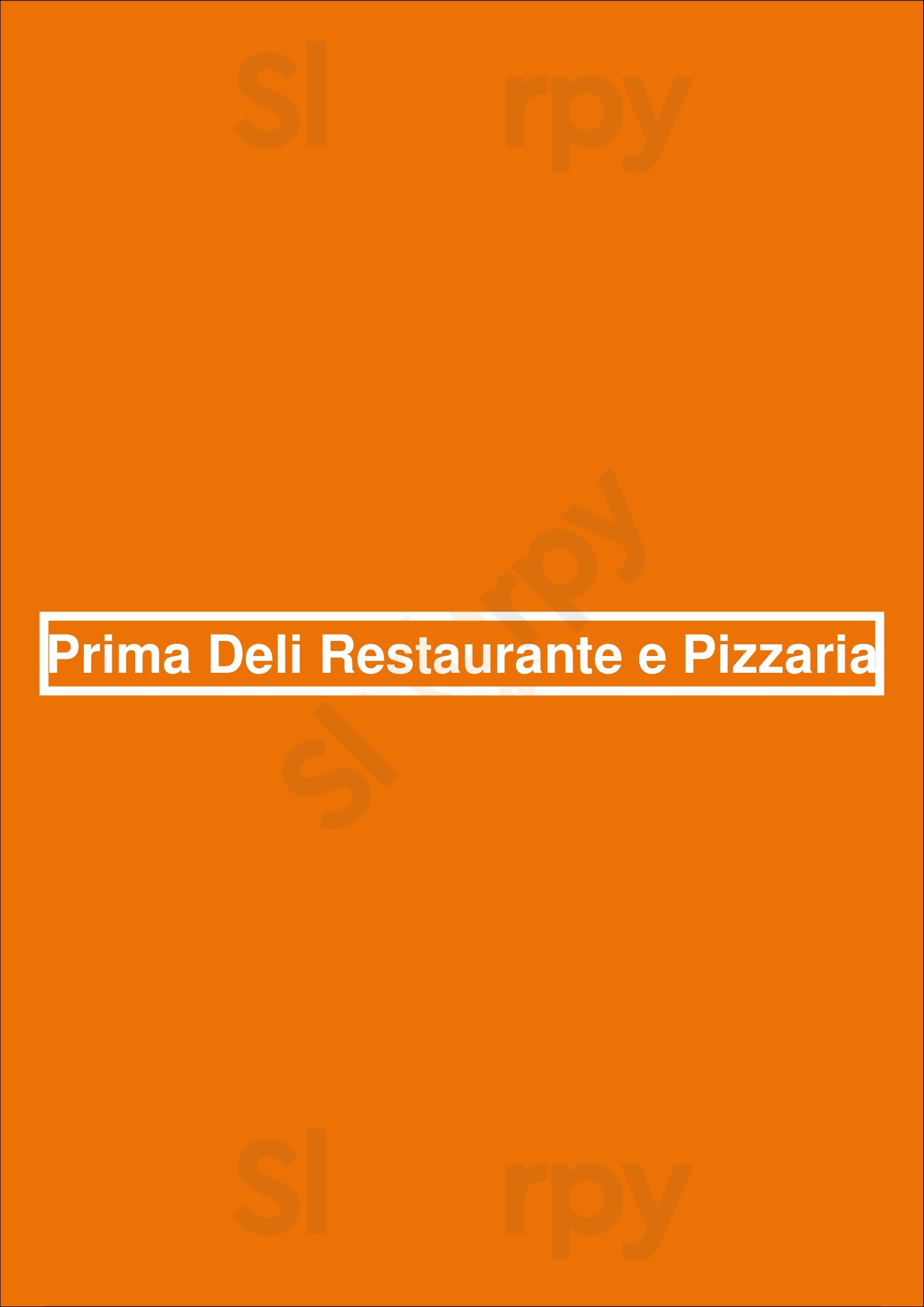 Prima Deli Restaurante E Pizzaria Recife Menu - 1