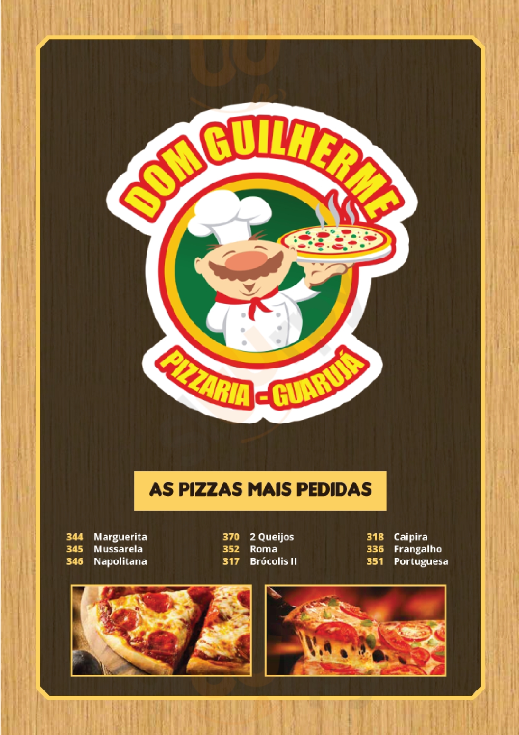 Pizzaria Don Guilherme Guarujá Menu - 1