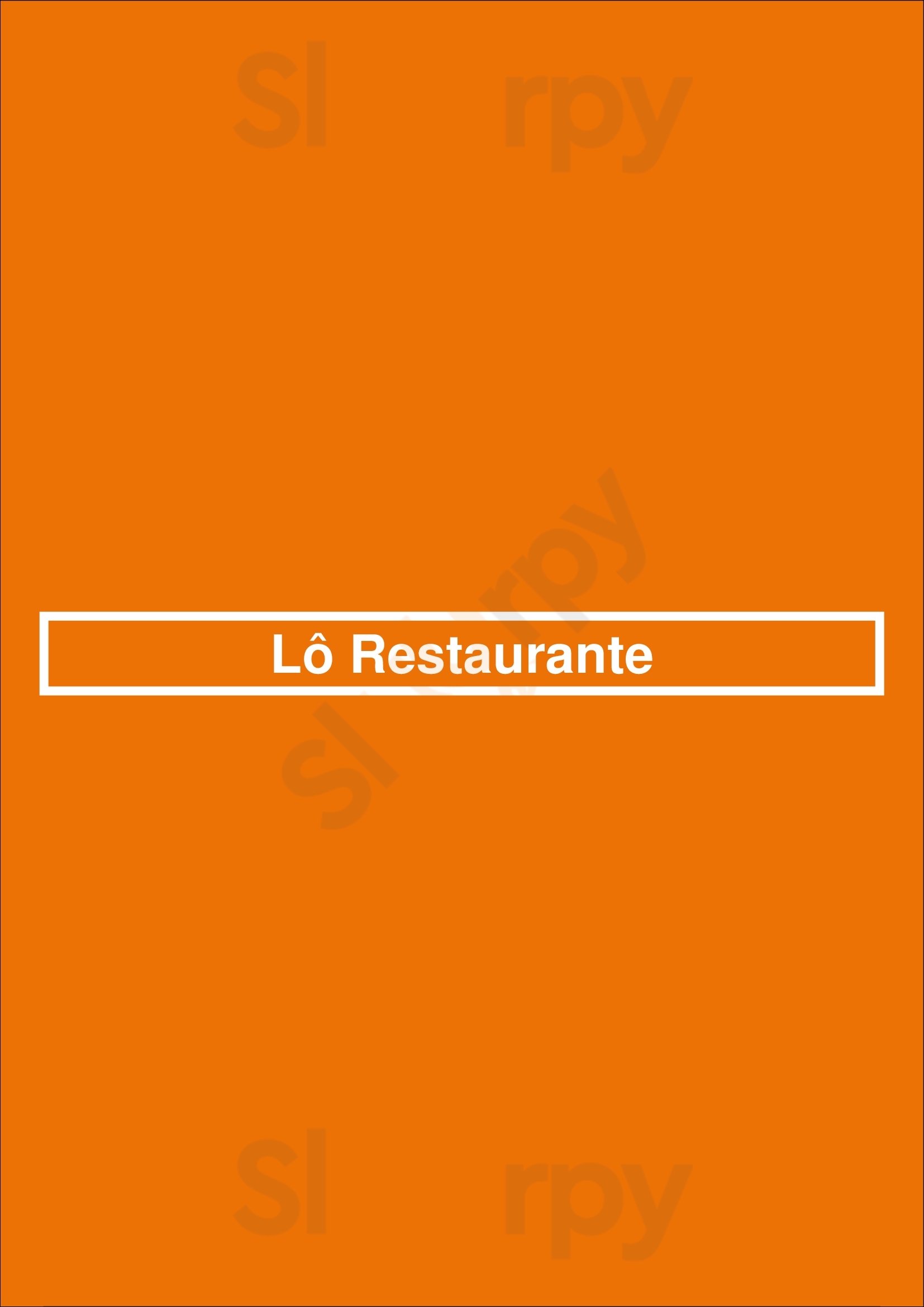 Lô Restaurante Fortaleza Menu - 1