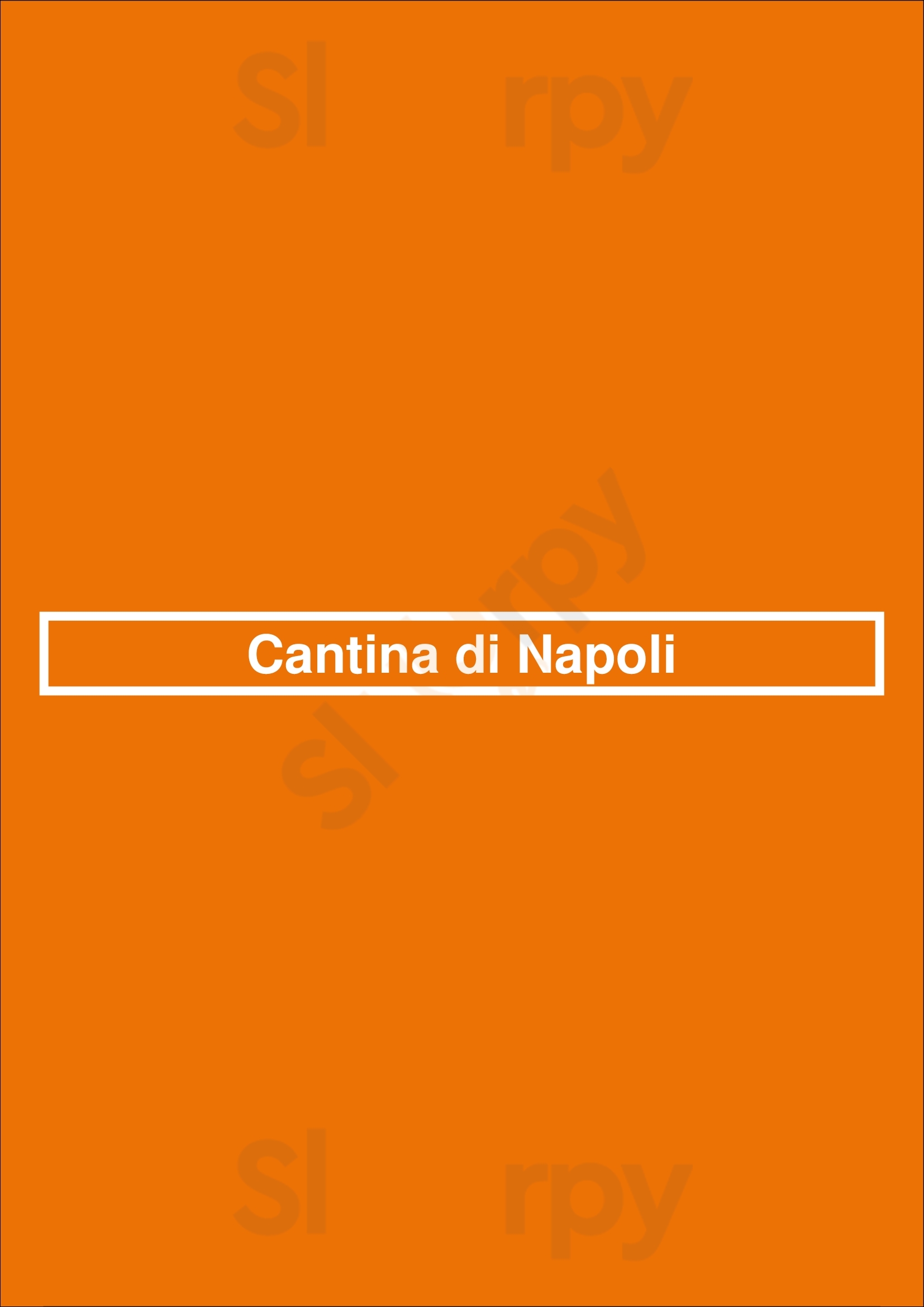 Cantina Di Napoli Fortaleza Menu - 1